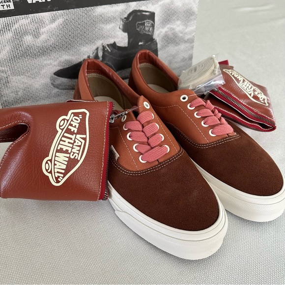 Size 11 - Vans x TH OG Era LX Sneakers With Removable Leather Ankle Guard - Picture 4 of 10